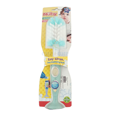 Nuby Bottle Brush W/ Soap Dispenser 5525