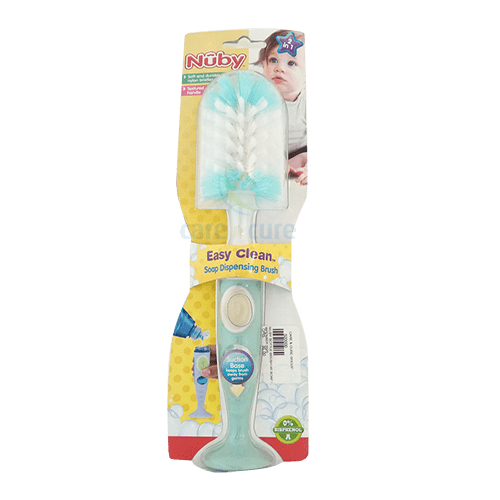 Nuby Bottle Brush W/ Soap Dispenser 5525