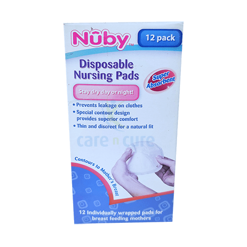 Nuby Disposable Breat Pads 12 Pcs 4794