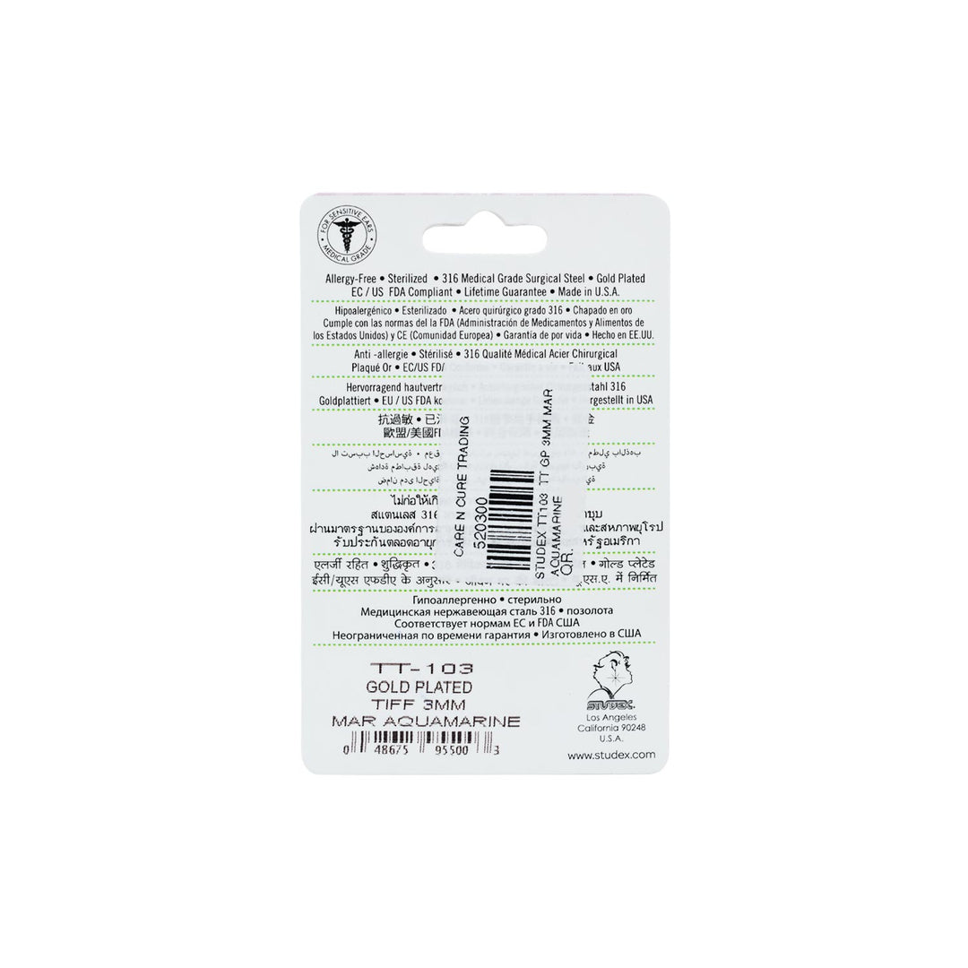 Studex Ear Rings Tiny Tips (Sterile) Tt315W Studex Ear Rings Tiny Tips (Sterile) Tt315W