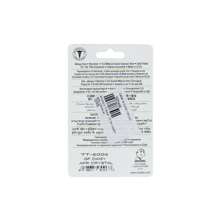 Studex Tt6004 Tt Gp Daisy Apr Crystal