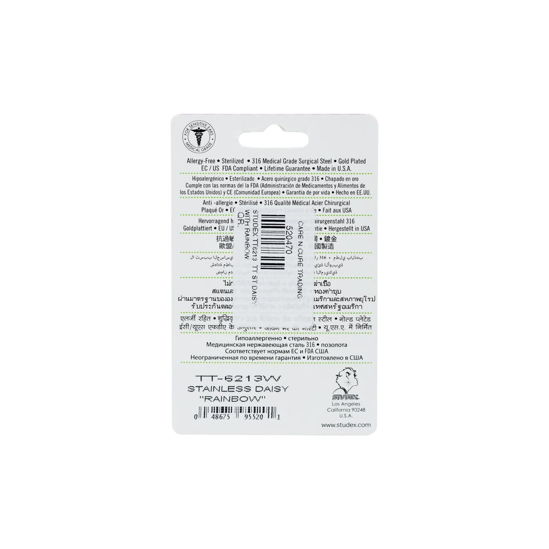 Studex Tt6213 Tt St Daisy With Rainbow Studex Tt6213 Tt St Daisy With Rainbow