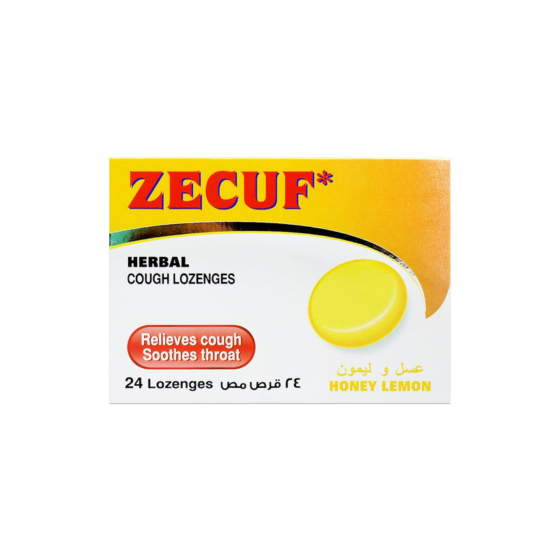 Zecuf Lozenges Honey Lemon 24S