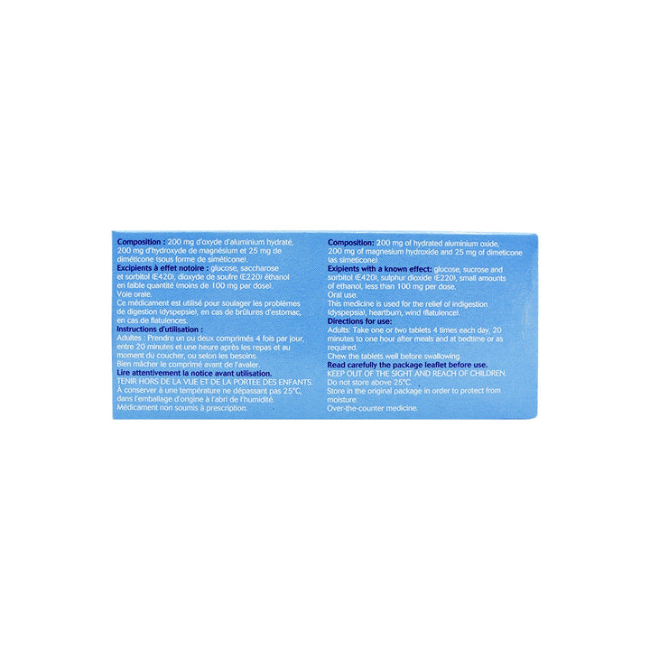 Maalox Plus Tablets 40S