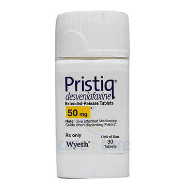 Pristiq 50mg Er Tablets 30's