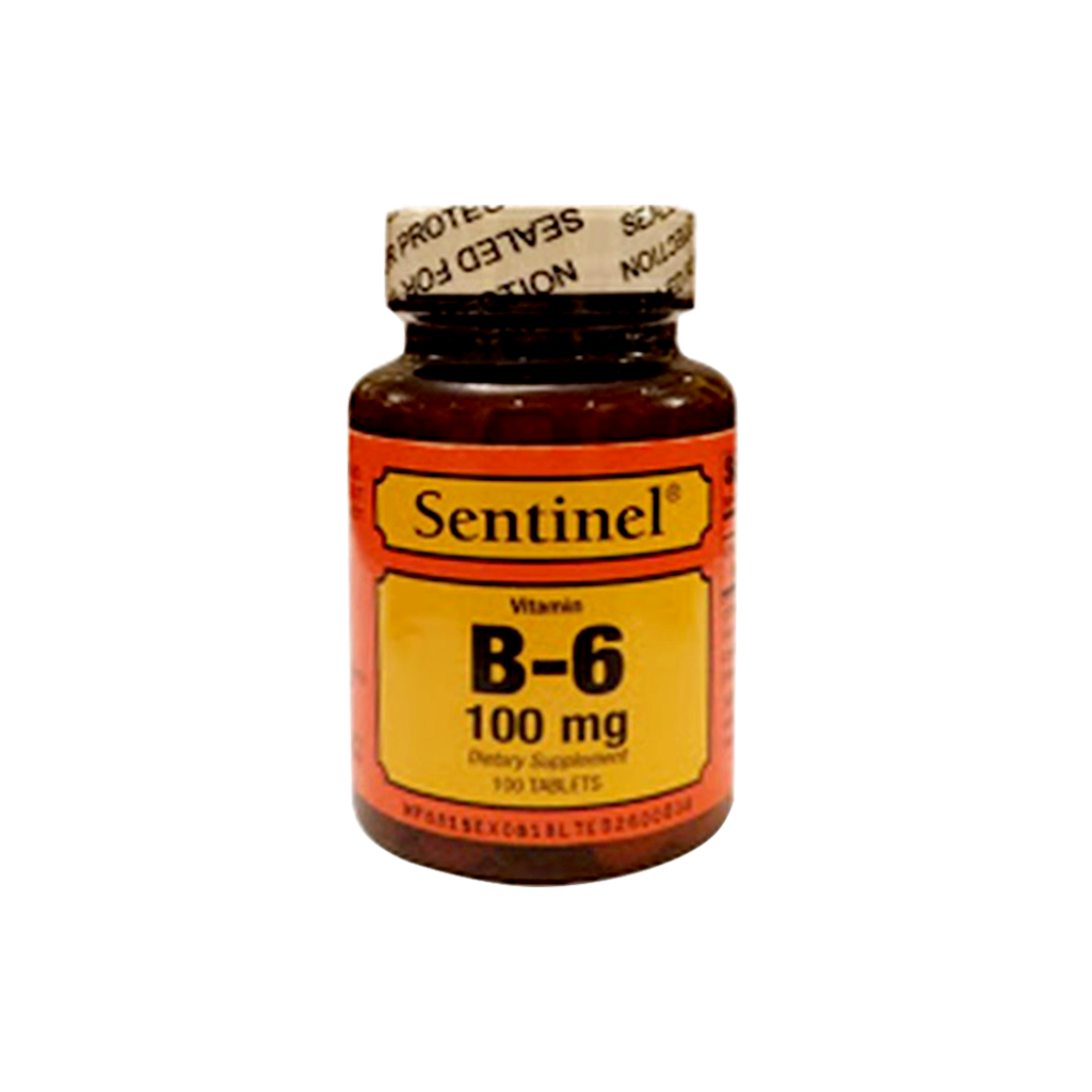 Sentinel Vit B-6 100mg 100's