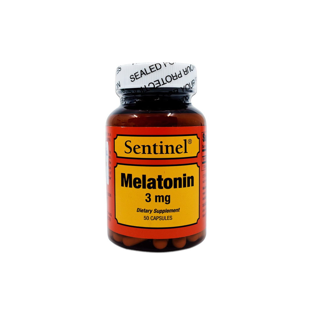 Sentinel Melatonin 3mg Capsules 50's