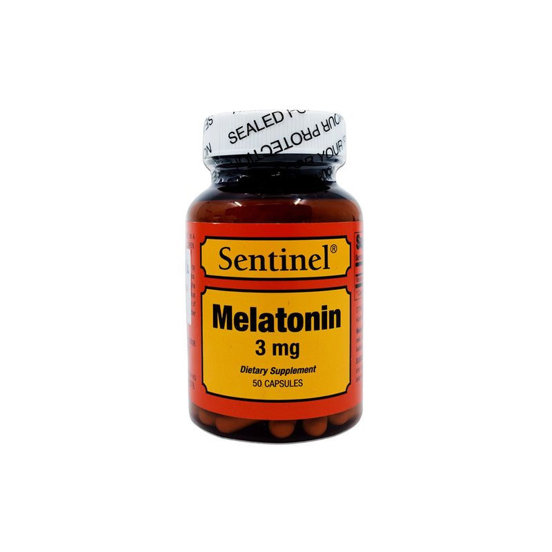 Sentinel Melatonin 3mg Capsules 50&