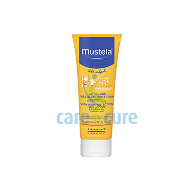 Mustela very high protection sun 2024 lotion spf 50 200 ml