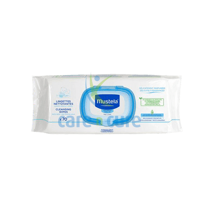 Mustela 70 Wipes For Diaper Change