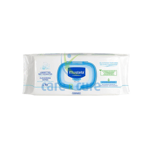 Mustela 70 Wipes For Diaper Change