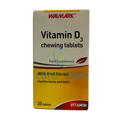 Walmark Vitamin D3 Chew Tablets 30S
