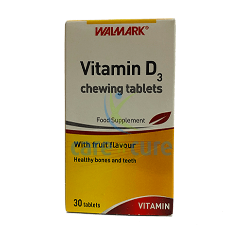 Walmark Vitamin D3 Chew Tablets 30S