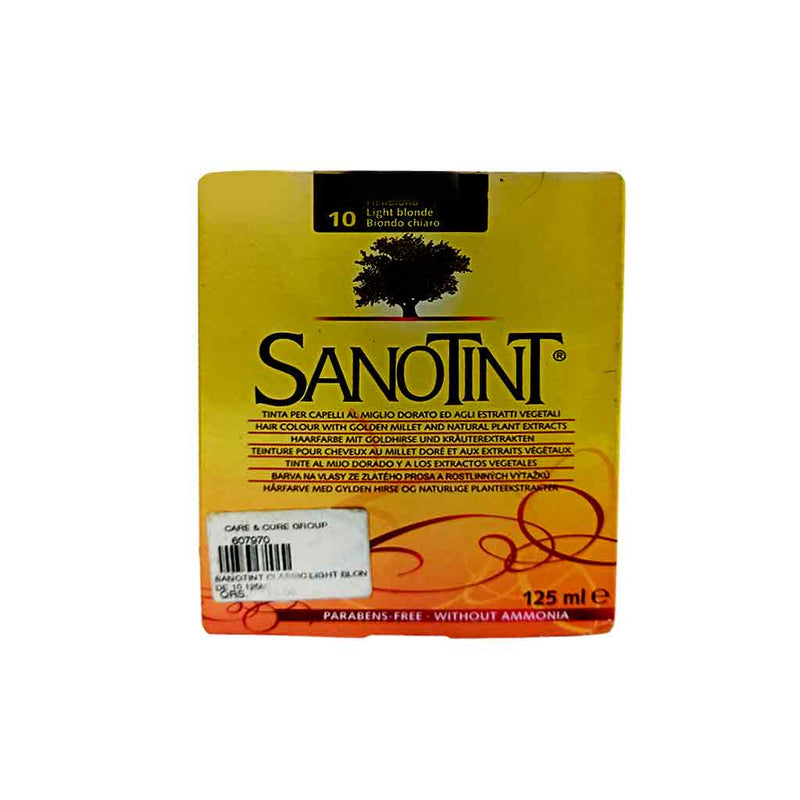 Sanotint Classic Light Blonde 10 125ml