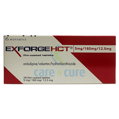 Exforge Hct 5/160/12.5mg Tablet 28S