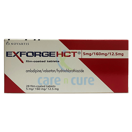 Exforge Hct 5/160/12.5mg Tablet 28S