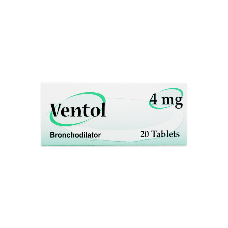 Ventol 4mg Tablets 20S