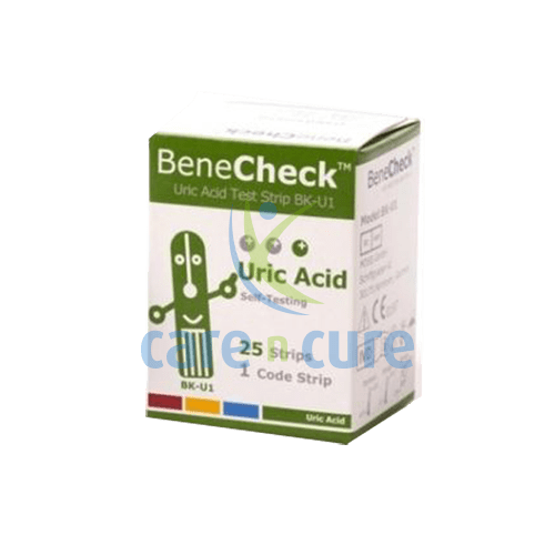 Benecheck Uric Acid Test Strip 25&
