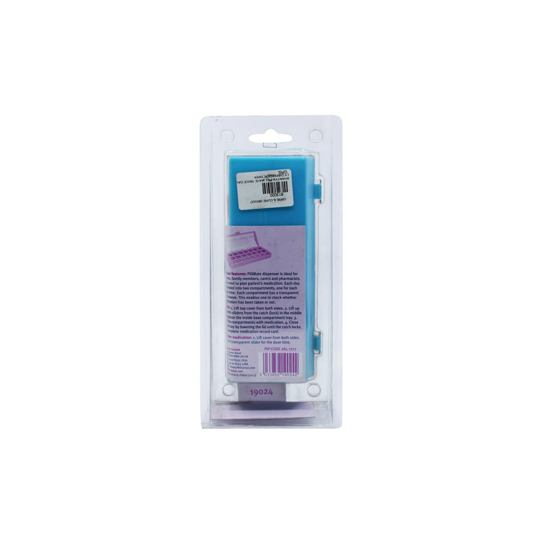 Shantys Pill Mate Twice Daily Dispenser 19024