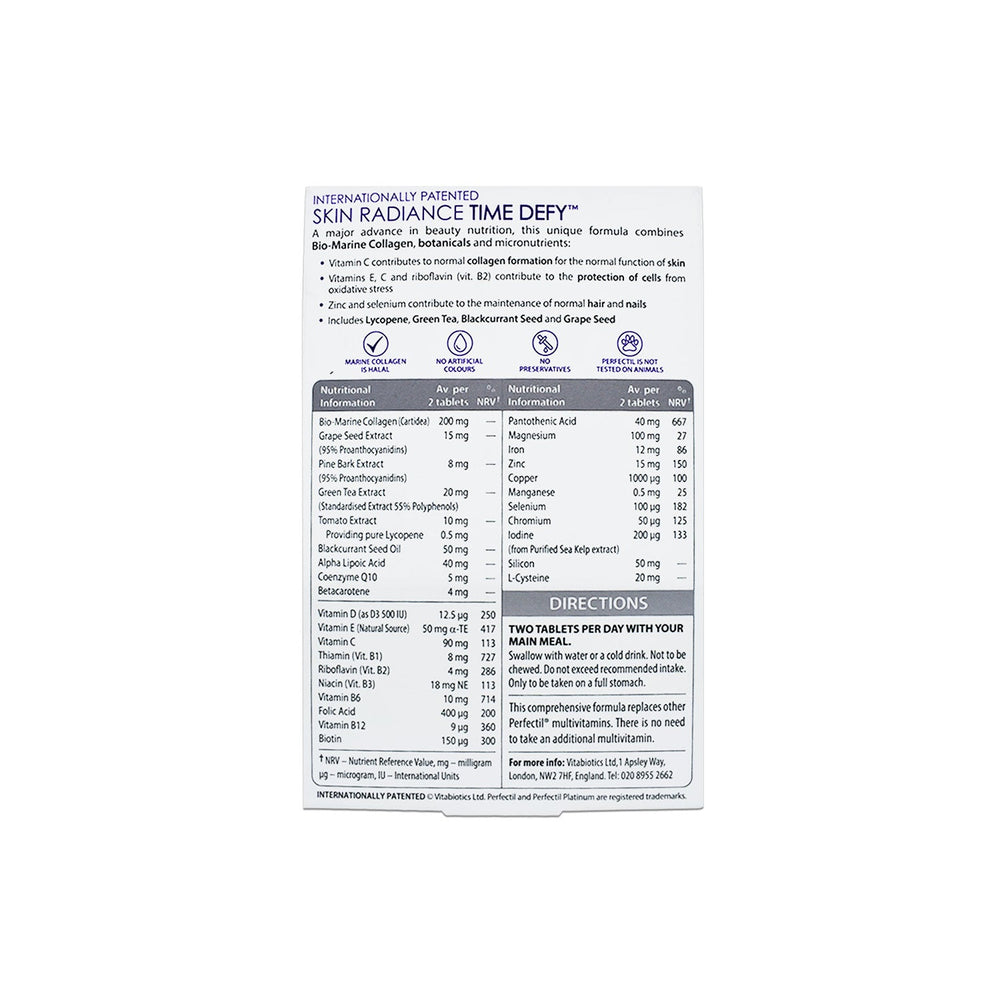 Perfectil Platinium Tablets 60's