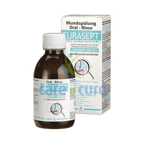 Curasept Ads 205 Oral Rinse W/Fluoride 200 ml