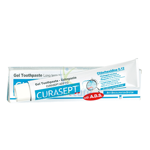 Curasept Ads 712 Gel T/ P Anti- Plaque W/ Fluoride 75 ml