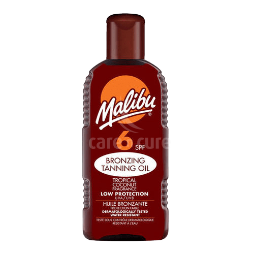 Malibu 6Spf Bronzing Tanning Oil 200ml