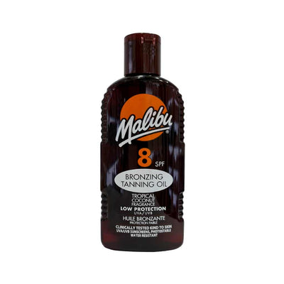 Malibu 8Spf Bronzing Tanning Oil 200ml