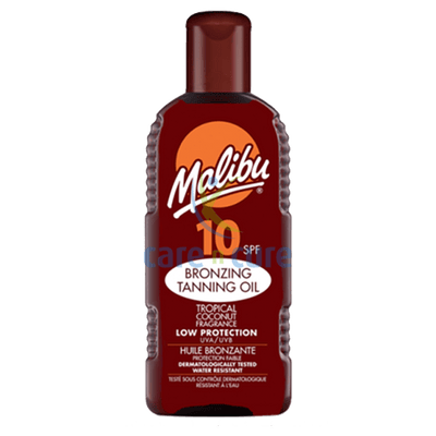 Malibu 10Spf Bronzing Tanning Oil 200ml