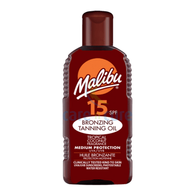 Malibu 15Spf Bronzing Tanning Oil 200ml