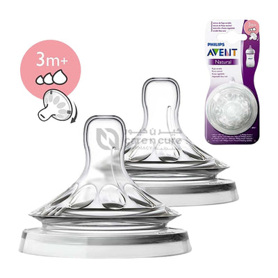 Philips Avent Natural 2.0 Feed-Teats X 2 Pieces Scf045/27