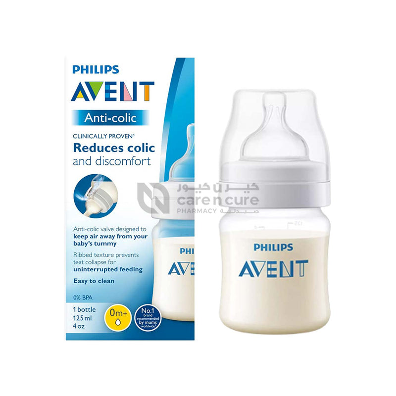 Philips Avent Clas- Anti-Colic Bottle 125ml-Scf810/14