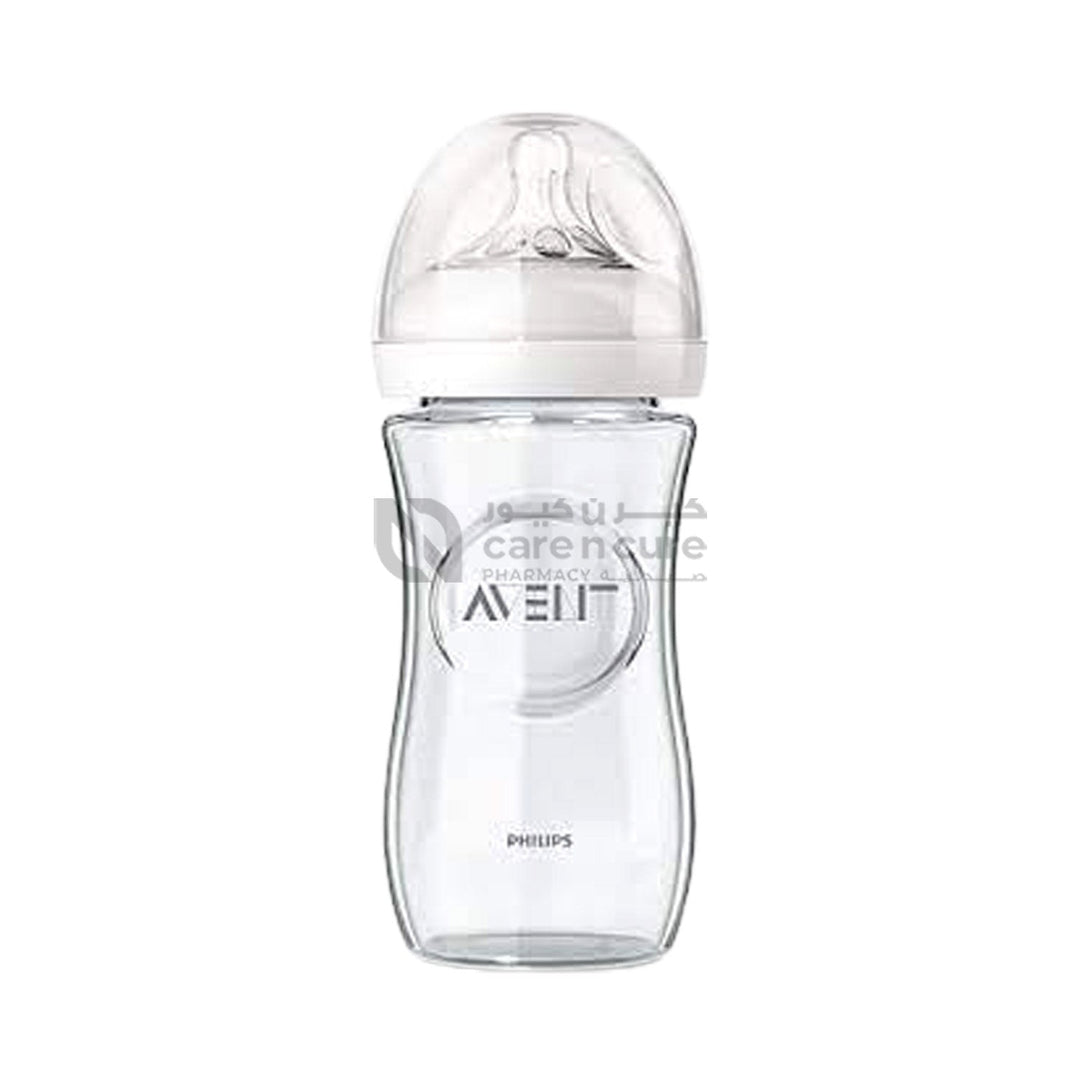 فيليبس افينت ناتورال ٢.٠ زجاجة زجاج 240ml-Scf053/17 فيليبس افينت ناتورال ٢.٠ زجاجة زجاج 240ml-Scf053/17