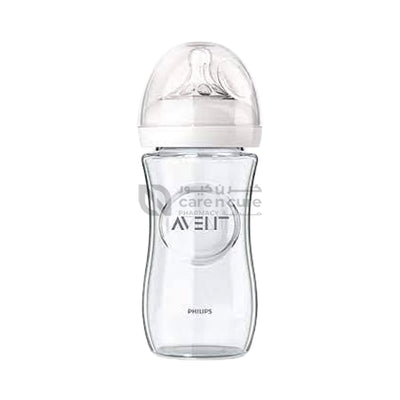 Philips Avent Natural 2.0 Botl Glass 240ml-Scf053/17