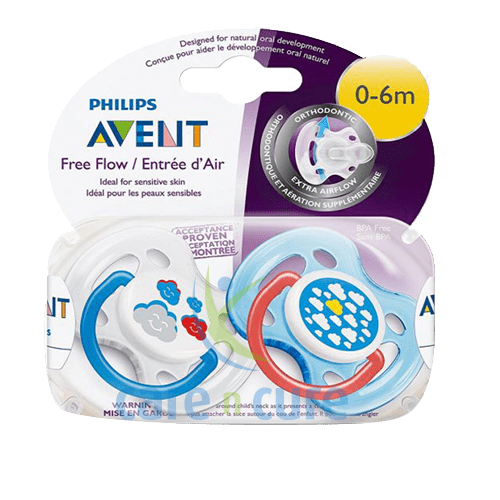 Philips Avent Soother Sil 0-6M 43299