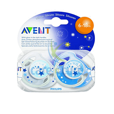 Philips Avent Soother Sil 6-18M Design 8353
