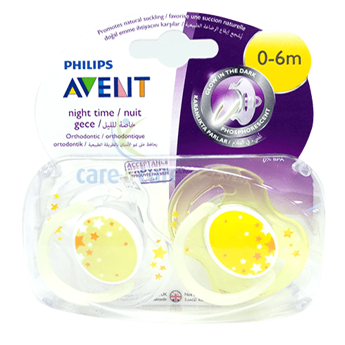 Philips Avent Soother Sil 0-6 Nt 3398