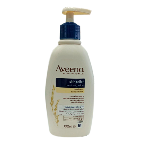 Aveeno Skin Relief Moisturizing Lotion Shea 300ml