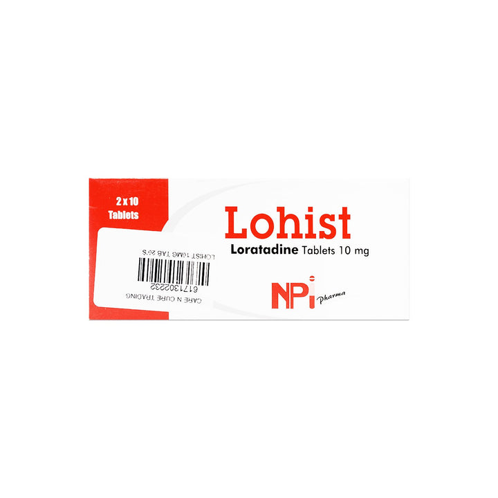 Buy Lohist 10mg Tablets 20S online in Qatar- View Usage, Benefits and ...