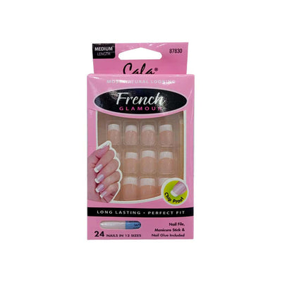 Cala French Glamour Nail Kit 24's(M) 87830
