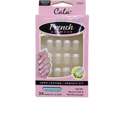 Cala French Glamour Nail Kit 24's(M) 87833