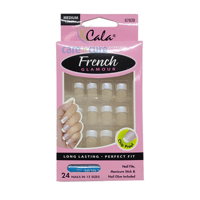 Cala French Glamour Nail Kit 24's(M) 87838