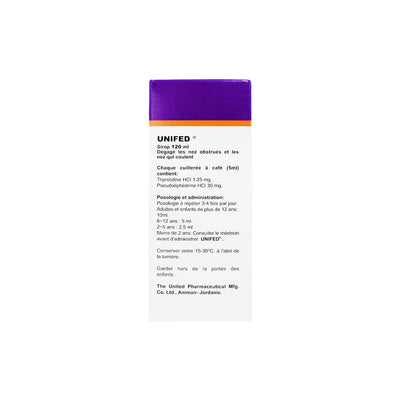 Unifed Syrup 120ml [48]