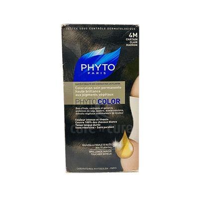 Phyto Color 4M Light Chestnut Brown Ph974