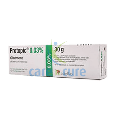 Protopic 0.03% Ointment 30gm (Original Prescription Is Mandatory Upon Delivery)
