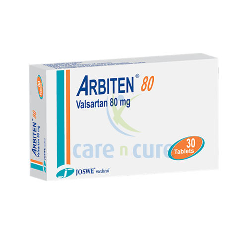 Arbiten 80 mg Tablets 30 pieces Arbiten 80 mg Tablets 30 pieces