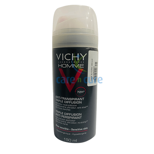 Vichy Homme Anti-Transp Deo Spray 72H 150ml 