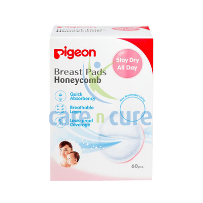 Pigeon Breast Pad Honeycomb 60Pcs