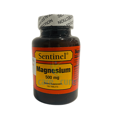 Sentinel Magnesium 500mg Tablets 100S