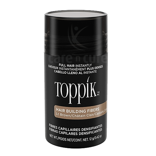 Toppik Hair Building Fiber Light Brown 12gm